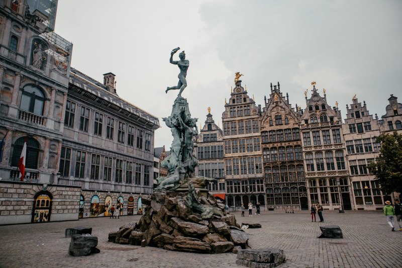 De Grote Markt in Antwerpen